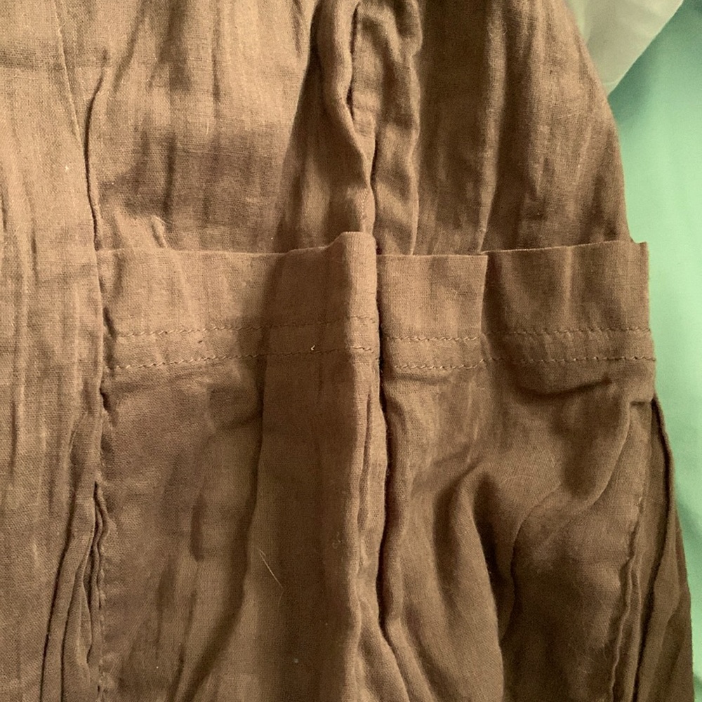 Studio West BN vintage skirt light lined cotton with pockets donating - Picture 4 of 4
